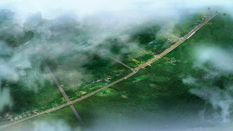 107國(guó)道灰埠段綜合整治工程