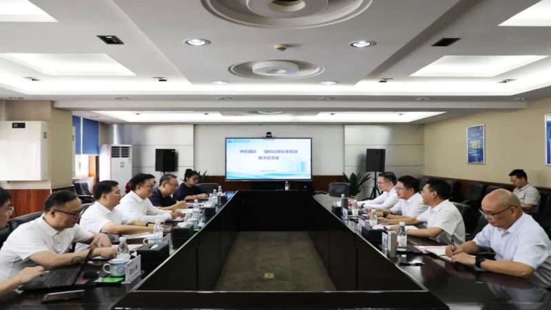 陳蕃一行赴國機儀器儀表集團交流學(xué)習(xí)