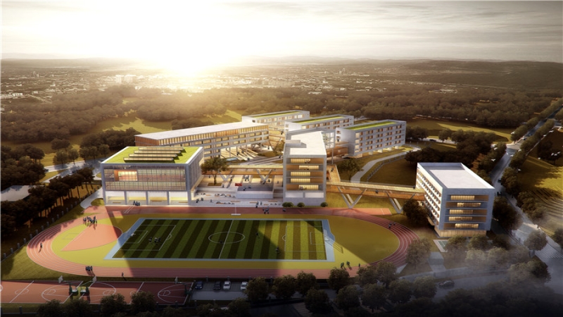 那一片桃源，大木參天——中機(jī)國際羅勁工作室一舉中標(biāo)板倉中學(xué)項目